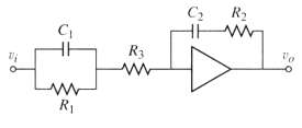 Obtain the transfer function Vo(s)/Vi(s) for the op-amp system shown