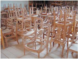 Classic Furniture Concepts has determined that when x hundred wooden
