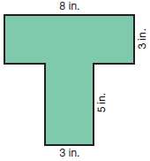 Find the area of each figure. 1.  .:. 2.