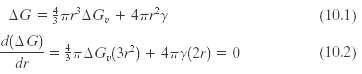 (a) Rewrite the expression for the total free energy change