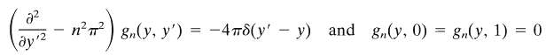 (a) Show that the Green function G(x, y; x', y')