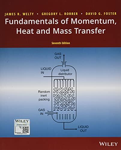 Fundamentals Of Momentum Heat And Mass Transfer